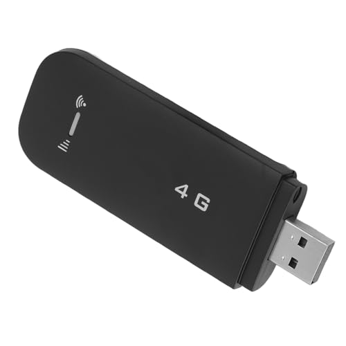 Image of Mobile Hotspot, Stable 4G LTE USB Portable Router USB Powered with SIM Card Slot for European for Laptops (Black)