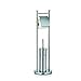 Produktbild Kela 22492, WC-Bürstenbehälter und Papierhalterung, Toilettengarnitur, Edelstahl, Swing, 77,5cm, Silber Matt