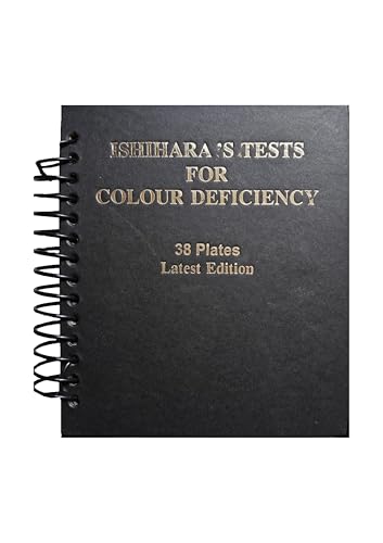 Image of EEP || Ishihara Test Book for Colour Deficiency || 38 Plates || Edition || Professional Vision Testing Book
