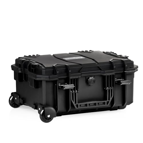 Zelsius Maletín de Transporte con Acolchado de Espuma | 18 L | Maletín para Cámaras con Ruedas, Protección Equipos | Maletín Rígido para Accesorios, Almacenamiento de Herramientas - imagen 4