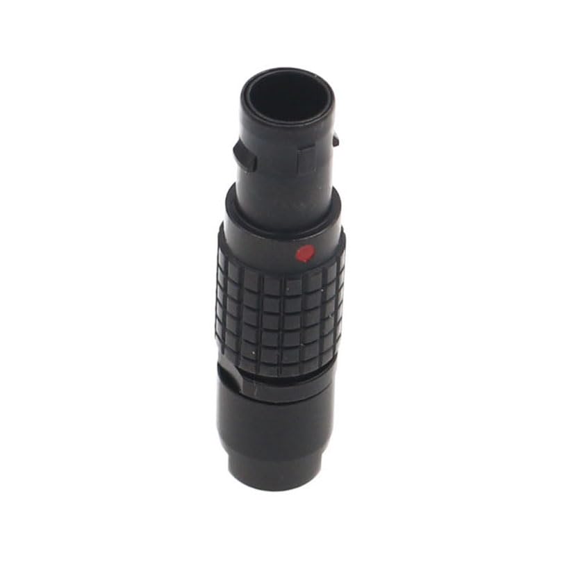HangTon Black 0B FGG 6 Pin Connector Male Circular Push Pull Cable Plug Compatible for Lemo, Black FGG - Image 3