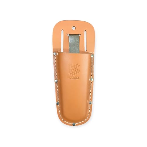 Leather Pruner Holster 9W x 23L cm Heavy Duty Tool Belt Pouch