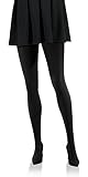 sesto senso Thermostfumpfhose Damen Strumpfhose Winter Warm 100 Den Blickdicht 4 L Schwarz