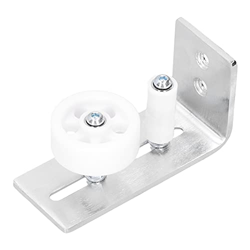 Guia de Rolo de Porta, Guia de Rolo de Porta, Guia de Piso de Porta de Celeiro Prateado Kit de Guia