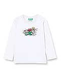 United Colors of Benetton Kinder und Jugendliche 3vr5c14sl T-Shirt, Snow White 074, 74