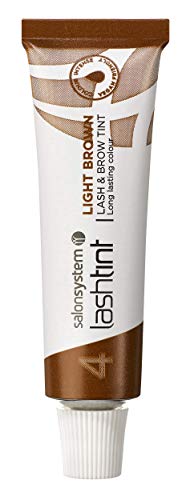 Salon System Lashtint Light Brown Lash and Brow Tint, 15 ml, 0227210, 15 ml (Pack of 1) - Image 2