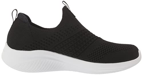 Skechers Sport Women's Women's Ultra Flex 3.0-Classy Charm Sneaker, Black/White=Bkw, 7.5 #TOP5