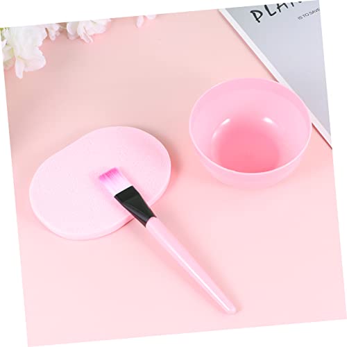 GLSTOY Kit De Máscara DIY Aplicador De Sopro Tigela De Mistura De Silicone Conjunto De Maquillaje Ti