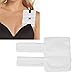 Pillow Post Surgery Bra Strap for Chest Port, Bra Strap Cushion Pad Protector,Comfort Heart Surgery Recovery Support Cushion (White)
