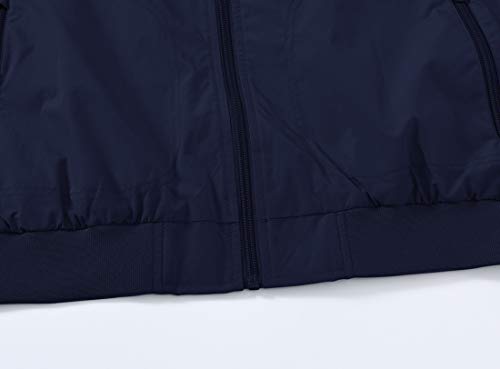 donhobo Men's Spring Autumn Casual Jackets,Lightweight Bomber Jacket Outdoor Sports Thin Baseball Coats with Zipper Pockets - Image 6