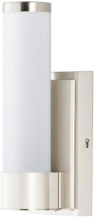 Maxim Optic-10.5-8W 1 LED Wall Sconce-10.5 inches high-Satin Nickel Finish