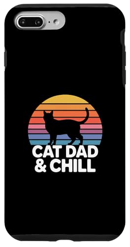 Cat Dad And Chill �X�}�z�P�[�X iPhone 7 Plus/8 Plus �p