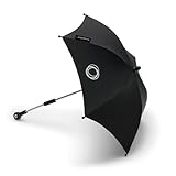 Bugaboo Parasol – UPF 50+ Sun Protection Umbrella for Bugaboo Strollers, Adjustable & Flexible Shade, Easy Attachment - Black
