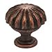 Omnia 9168/35.VC Omnia 9168/35 Classic & Modern 1-3/8 Inch Mushroom Cabinet Knob