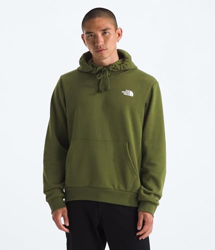Image of THE NORTH FACE Men's Evolution Box Camo Fill Hoodie | Sweatshirt With 2 Piece Hood, Adjustable Drawcord, Kangaroo Hand Pocket