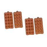 Photo Gallery magiclulu 4 pezzi graziosi stampi per cioccolato colorati a forma di gateau stampi per pancake trasparenti per fondente geometrici per marrone colore casuale Photo Gallery magiclulu 4 pezzi graziosi stampi per cioccolato colorati a forma di gateau stampi per pancake trasparenti per fondente geometrici per marrone colore casuale