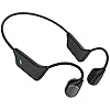 FANSAISI Bone Conduction Hearing Headsets, Wireless Open Ear Earphones with HD Sound Pickup Microphone for Conversations Lightweight All Day Wear