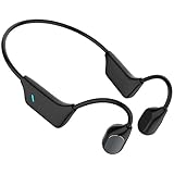 FANSAISI Bone Conduction Hearing Headsets, Wireless Open Ear Earphones with HD Sound Pickup Microphone for Conversations Lightweight All Day Wear