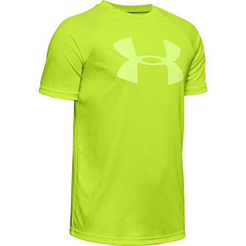 Image of Under Armour Boys' Tech Big Logo Short Sleeve Gym T-Shirt