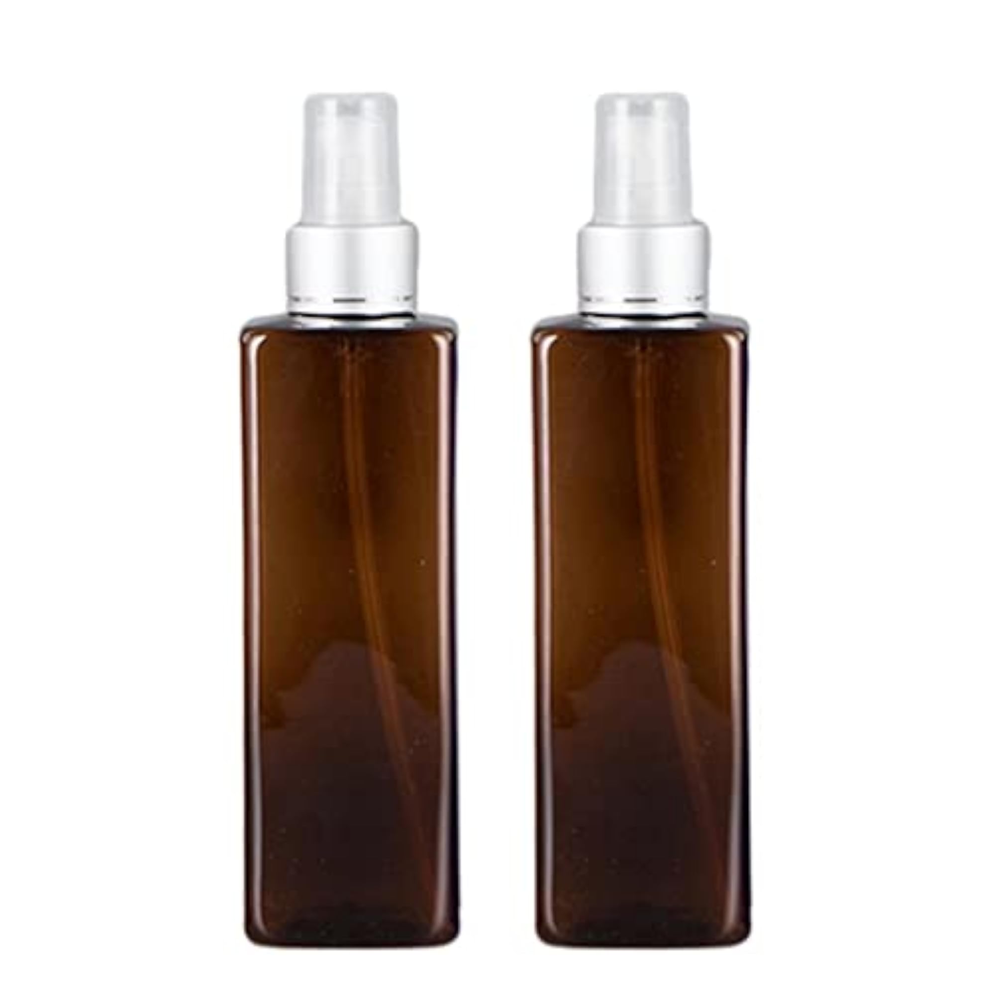 Travel Refillable Perfume Pump Spray Bottle 250ml, Brown
