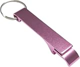 Apribottiglie di birra rosa, portachiavi in metallo di alta qualità, apribottiglie, apribo...