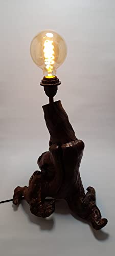 Cystus Lampe de souche de vigne pour bureau