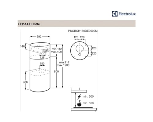 Electrolux LFI514X - vue 6