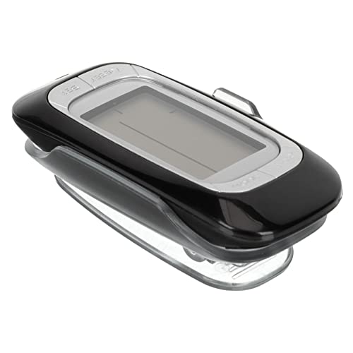 Toyvian 2 Piezas podómetro encimera Contador de calorias Contador de Pasos para Caminar mostrador para Caminar Contador de Pasos para Fitness Contador portátil Abdominales