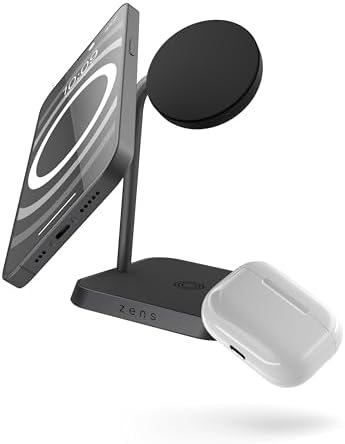 Zens Office Wireless Charger 2, Chargeur sans Fil de 15 W, MagSaf...