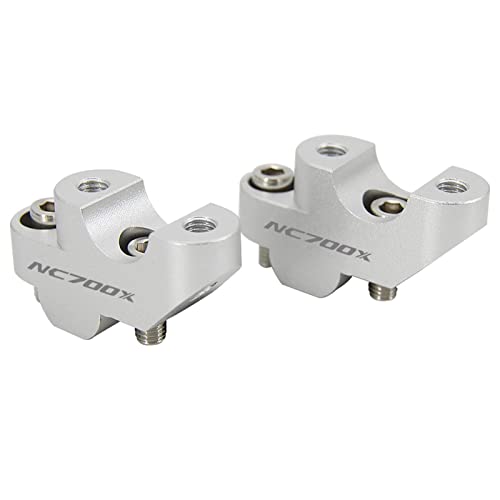 Guidon NC700X riser kit montage rehausseur pince cnc moto 2012 2013
