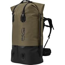 SealLine Pro Pack Waterproof Backpack, Brown, 120-Liter