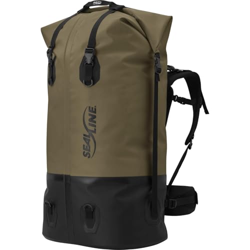 SealLine Pro Pack Waterproof Backpack, Brown, 120-Liter