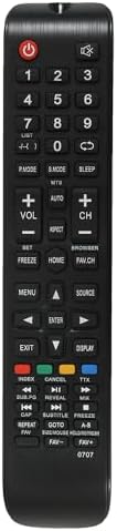 LED 329A Universal Remote Control for Chinese LCD LED and Non-Branded Smart TVs - Black (Please Match with Your Old Remote Before Placing an Order)