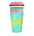 Reduce GoGo's – 12 oz Kids Tumbler Set, 3 Pack – Plastic Kids Cups with Straws and Lids – Dishwasher Safe, BPA Free – An Ideal Kids Smoothie Cup – Mix and Match, 3 Fun Designs, Pastel