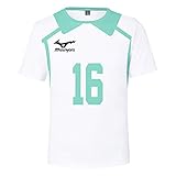 Haikyuu - Camiseta Aoba Johsai, uniforme de equipo de escuela secundaria, personaje anime, Oikawa, Tooru, Iwaizumi, Hajime, ropa deportiva holgada para adultos, Tipo 8, S