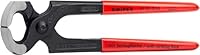 KNIPEX Hammerzange mit Kunststoff überzogen schwarz atramentiert 210 mm, 51 01 210