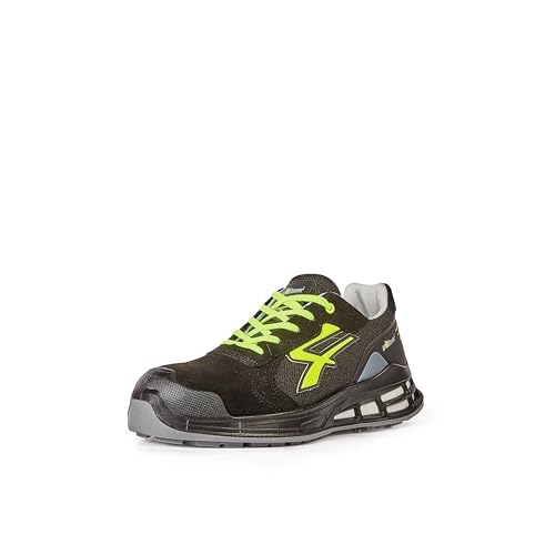 QUALITÀ E COMFORT: questa scarpa promette la U-Power leggera e confortevole della collezione Red Industry. È realizzato per offrire un alto livello di vestibilità. Per fornire la massima protezione, sono stati sottoposti a test in linea con i requisiti di sicurezza S3 SRC CI ESD. Le nostre scarpe sono realizzate per essere comode, durevoli e senza infortuni in un ambiente di lavoro impegnativo.