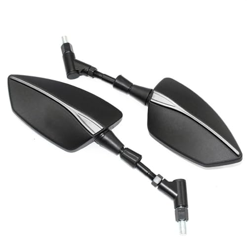 Espejos retrovisores moto universal en plata para BMW R1200GS y gama F750GS LC