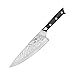 Price comparison product image Zelite Infinity Chef Knife 8 Inch - Alpha-Royal Series Executive Chefs Edition - Revolutionary AIR-BLADE Design, Best Japanese AUS10 Super Steel 67 Layer High Carbon Stainless Steel, Tsuchime Finish