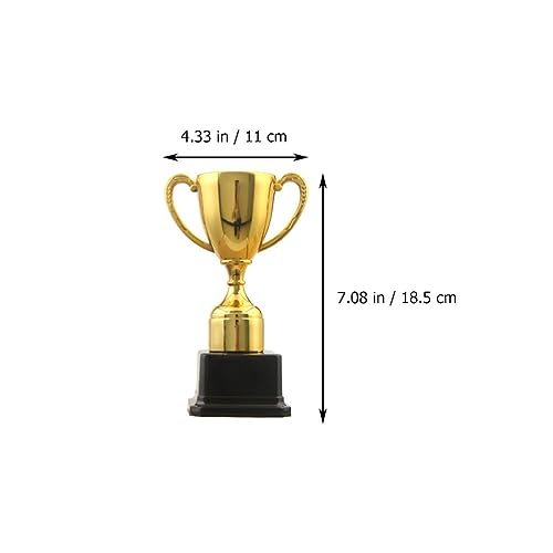 Toddmomy 1 PC Plástico Troféu Mini Troféu Modelo Brinquedos Prêmios Modelo De Brinquedo Mini Troféus