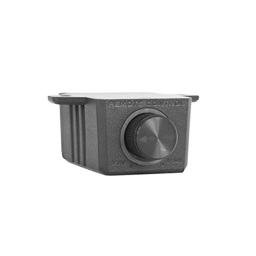 Rockville Ground Pounder 800W Powered Dual 10" Car Subwoofer/Aluminum Enclosure, Grey #TOP6