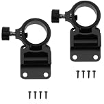 Bessy shop Fishing Umbrella Holder,2PCS Umbrella Base Parasol Wall Mounted Balcony Clamp Aluminum Boat Rod Holder Wall Mounted Fishing Umbrella Bracket for Outdoor Balcony Fishing Box Parasol