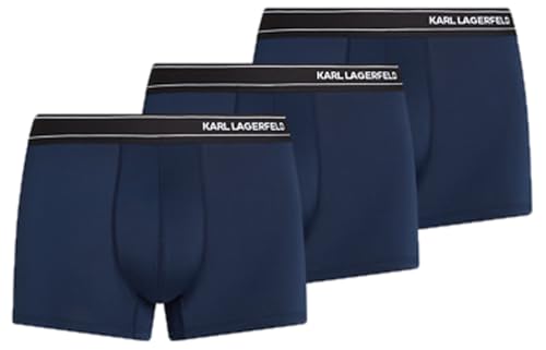 Karl Lagerfeld Herren Stripe Logo Micro Trunk (3 Pack) Stimmung Indigo M