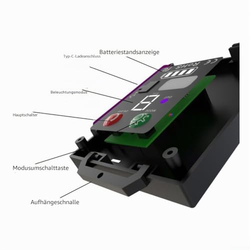 Solar-Batterieboxen, Hochleistungs-3,7V/24V Solar-Lichterketten-Steuerbox, mit Leiterplatten-Controller, verbesserte Flexibilität (3V)