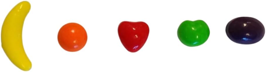 KD Supplies Nostalgic Fruit Flavored Hard Candy Bulk (Pack of 1 lb) (Wonka Runts)