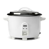 Pantin Commercial Electric Rice Cooker – 20 Cups Raw / 40 Cups Cooked Capacity w/Measuring Cup...