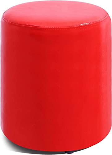 Taburete redondo elegante con estructura robusta de madera maciza 2