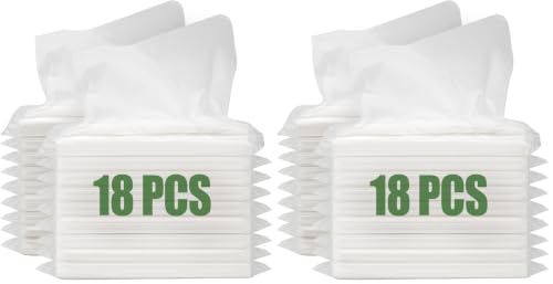 Image of Car Tissue Refills, 36 Packs Car Tissues Auto Visor Tissue Refills for Visor, Napkins Holder Refill, Auto Travel Tissues, Soft and Smooth (18 Pieces)
