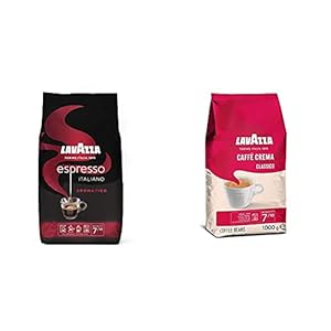 Lavazza Espresso Italiano Aromatico Kaffeebohnen, 1kg & Caffè Crema Classico, 1kg-Packung, Arabica und Robusta, Mittlere Röstung​
