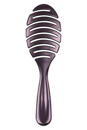 Escova de Cabelo Ventilada Flex Pequena Violet, Lanossi Beauty & Care, Escova de Cabelo Ventilada Fl